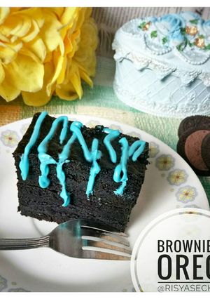 Foto resep Brownies Kukus Oreo 2 Bahan (Modif)