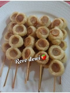 Foto resep Sate sosis gulung