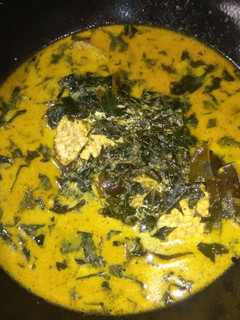 Foto resep Gulai Daun Singkong feat Tempe dan Ikan Asap