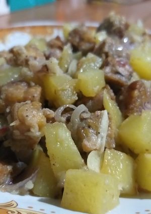 Foto resep Sambal goreng tempe kentang