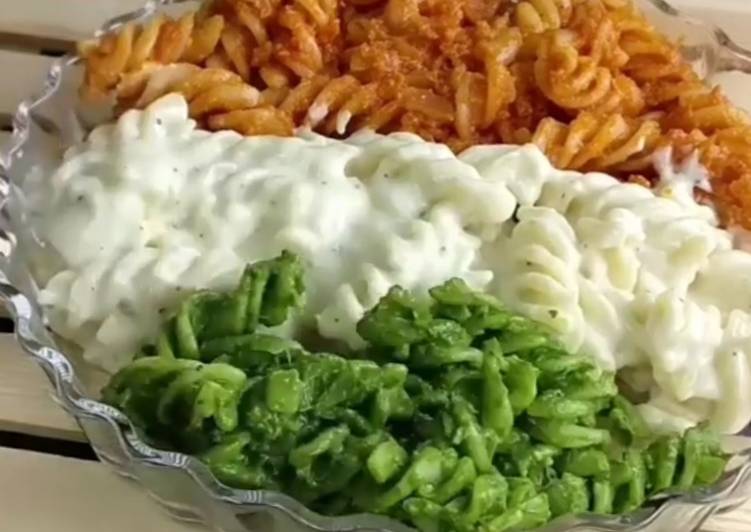 Tricolor Pasta