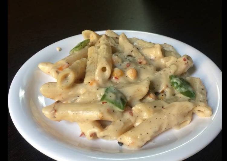 White sauce pasta