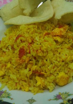 Foto resep Nasi goreng kunyit pedas