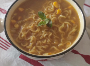A picture of Maggi soup.