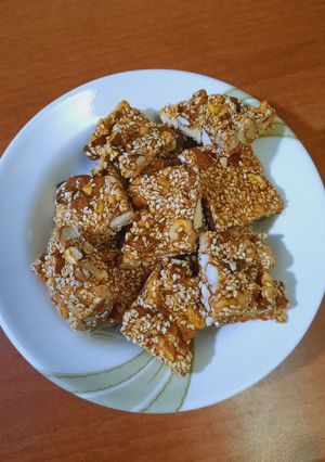 عکسی از دستور سوهان آجیلی مقوی👌