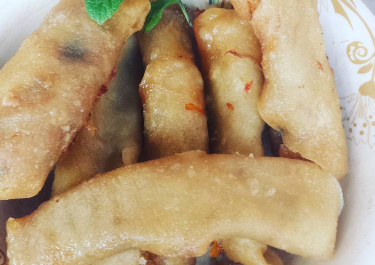 Easiest Way to Make Homemade Spring Rolls