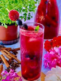 Foto de Limonada de frutos vermelhos