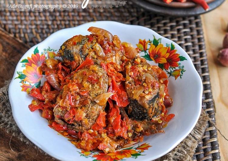 Balado tongkol ala rumah makan padang