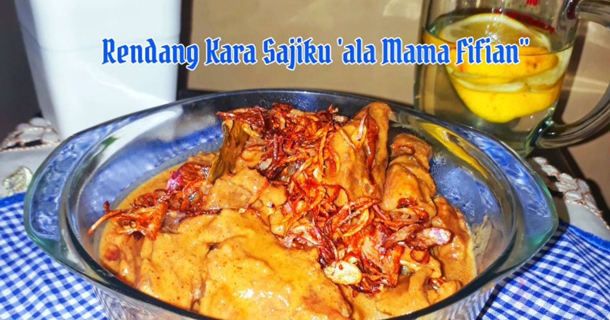 59 Resep Rendang Tepung Bumbu Sajiku Enak Dan Mudah Cookpad 