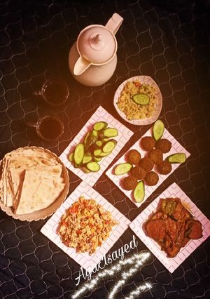 صورة لوصفة الطعميه او الفلافل المصريه