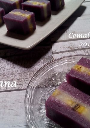 Foto resep Lapis Kencana Ungu