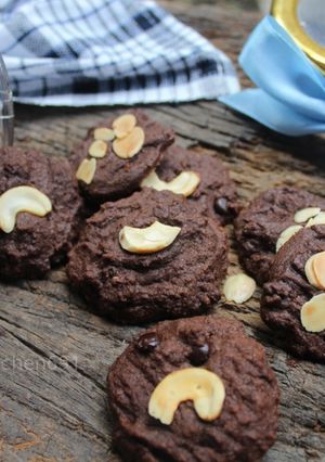 Foto resep Coklat Mede Cookies Super Crunchy Crispy & Nyoklat rekomend (#kuelebaran)