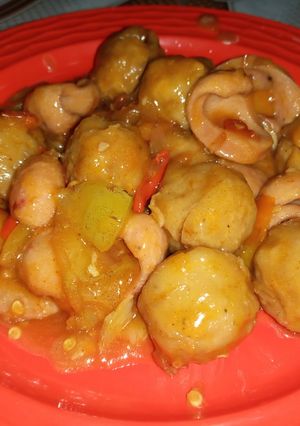Foto resep Bakso gacor pedas manis