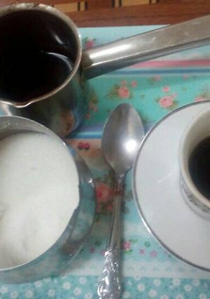 صورة لوصفة قهوة تركية ولااطيب من هيك
