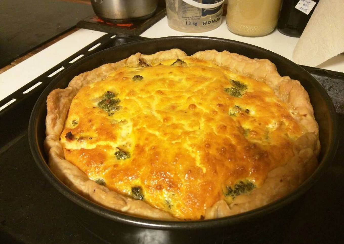 Salmon pie