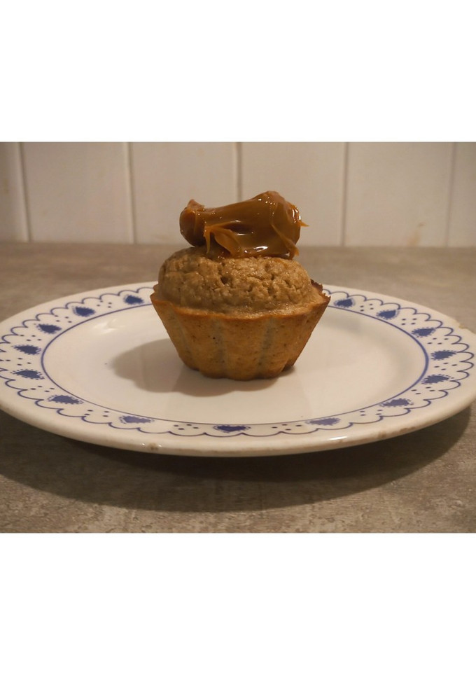 Una foto de Muffins de banana y azúcar mascabo