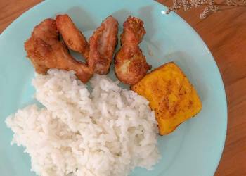 Resep Mudah Ayam &amp;amp; Tahu Goreng Kuning Enak Sempurna