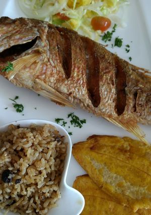 Una foto de Ensalada para acompañar pescado