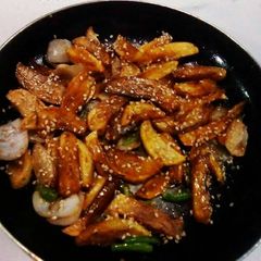A picture of Potato Honey Chilli.