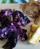 Lombarda con manzana