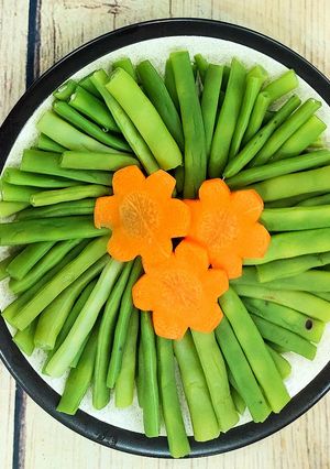 Hình của món Đỗ cove luộc.