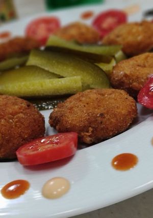 عکسی از دستور ناگت مرغ 🐔
