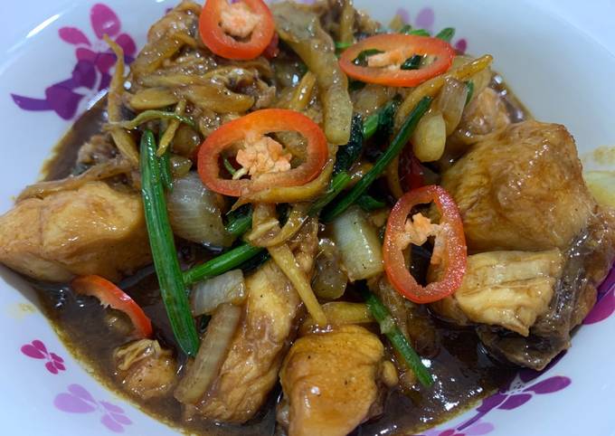 Resepi Ayam Masak Sos Tiram Ala Cina  slesyc