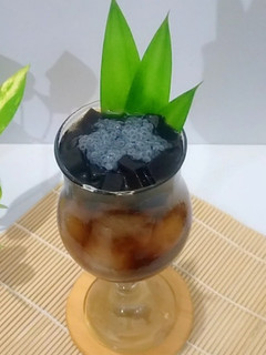 Foto resep Es Cincau Teh Pandan
