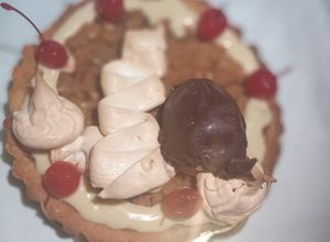 Una foto de Crema pastelera sabor tejocote receta conplementaria