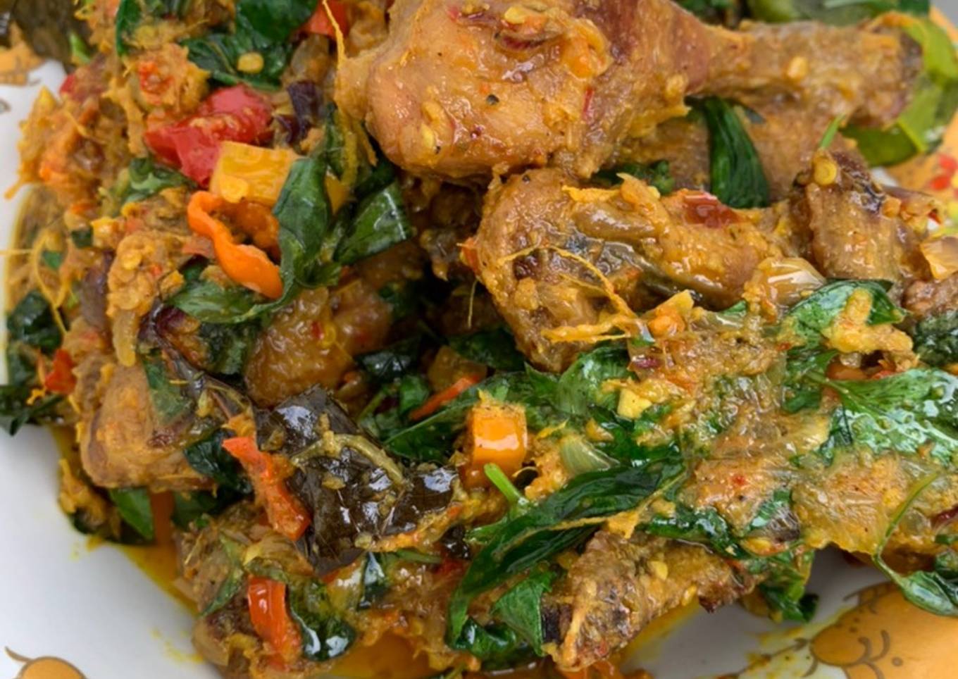 Ayam rica rica kemangi