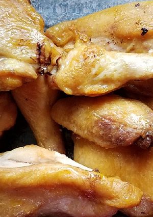 A picture of Salt baked chicken 盐焗鸡.