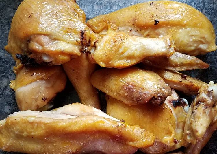 Step-by-Step Guide to Prepare Quick Salt baked chicken 盐焗鸡