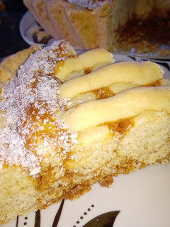 Una foto de Pasta Flora - Tarta de dulce de leche😋👌