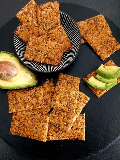 Una foto de Crackers de semillas (sin gluten)