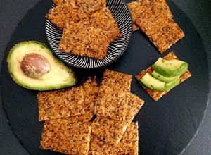 Una foto de Crackers de semillas (sin gluten)