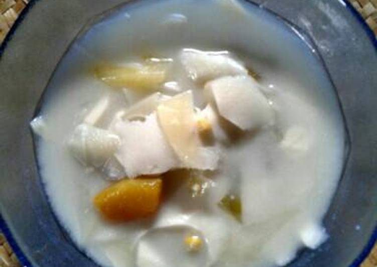 Resep Sayur umbud kelapa msak santan yang Bikin Ngiler