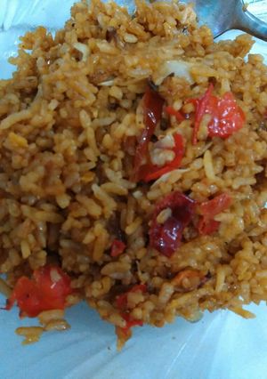Foto resep Nasi goreng simpel ala mamang pinggir jalan