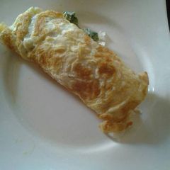 A picture of Egg shawarma.