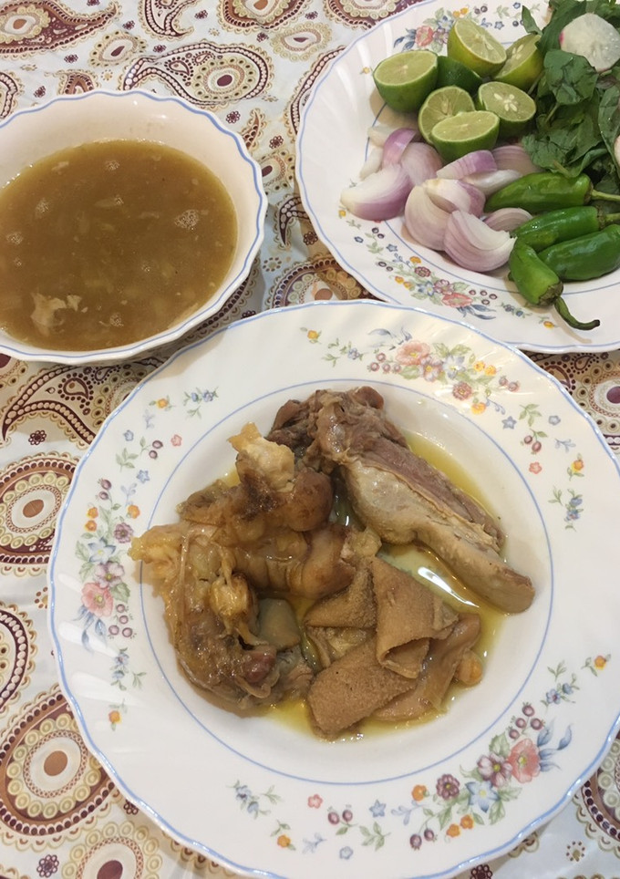 عکسی از دستور كله پاچه