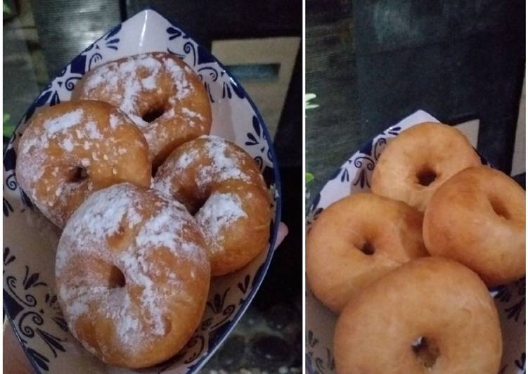 Resep Donut Jadul Lembut🥯🥯 Anti Gagal
