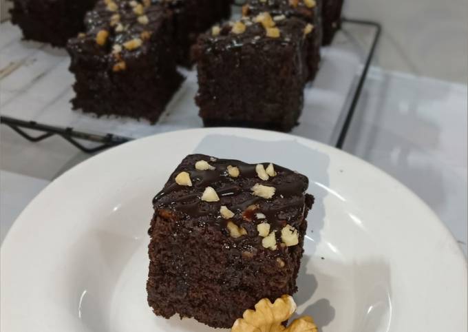 Step-by-Step Guide to Make Favorite Ragi Finger millet Walnut Brownies