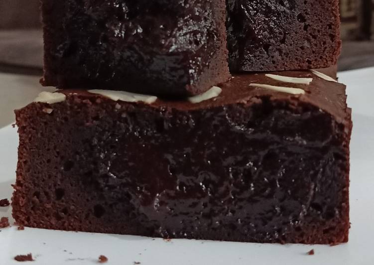 Anti Ribet, Bikin Brownies Panggang Melted enak terbaru