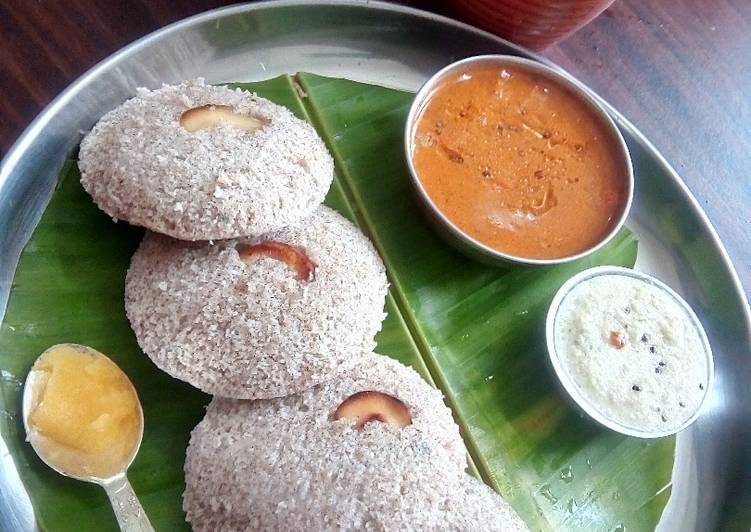 How to Prepare Homemade Ragi Idli