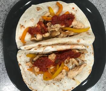 Fresh, Serving Recipe Chicken Fajitas Home Style