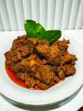 Rendang sapi plus jeroan
