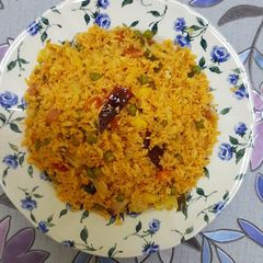 Schezwan Fried Rice A picture of Schezwan Fried Rice.
