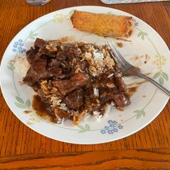 A picture of Slow Cooker Mongolian Beef.