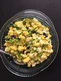 Ensalada de palta, manzana y ananá