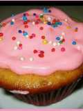 Cup cakes de refresco de naranja