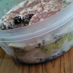A picture of Cheesecake Alpukat.